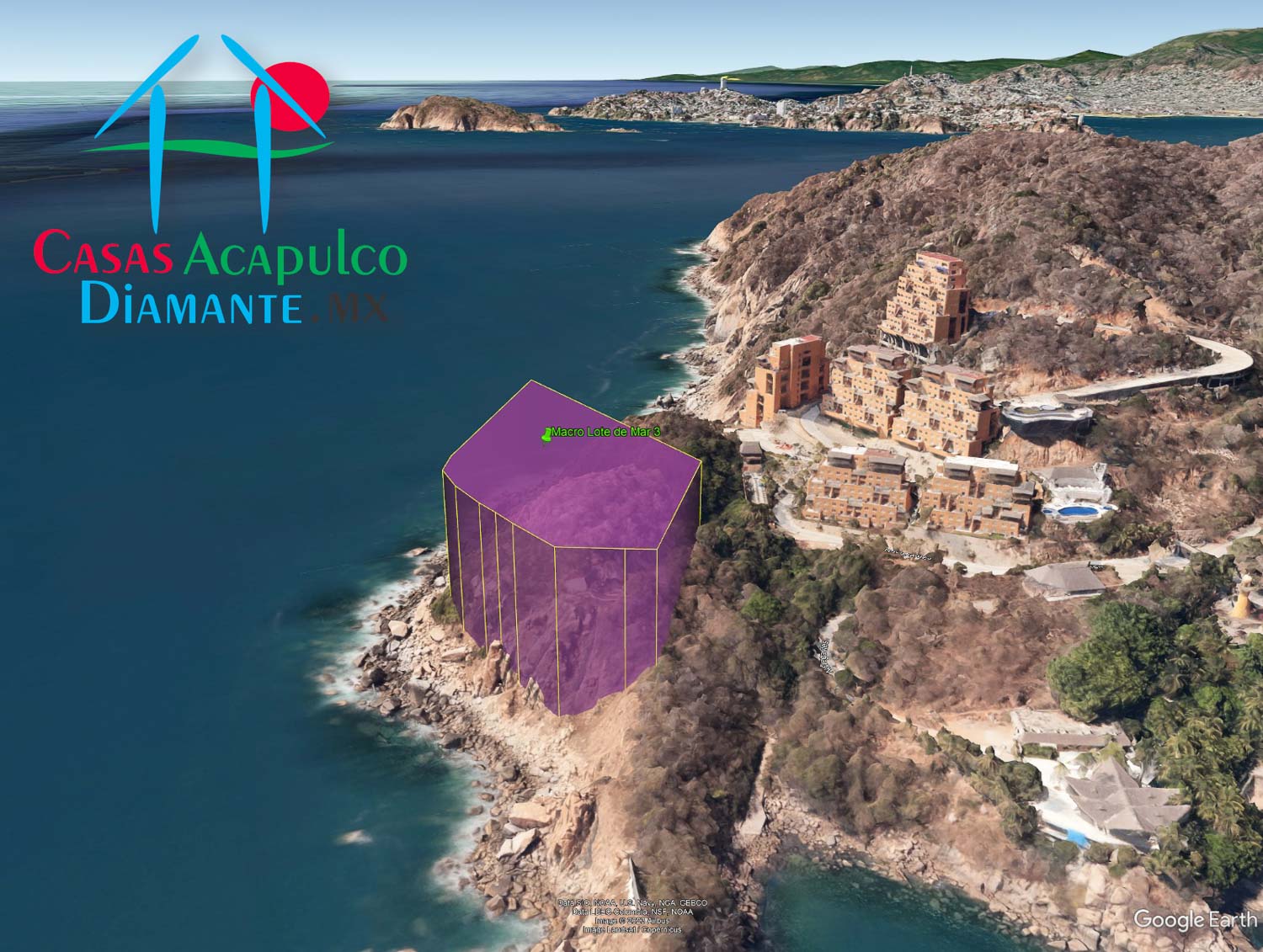 Terreno Brisas del Marqués Punta Sirena Macrolote 3 - Ubicación satelital y entorno 4